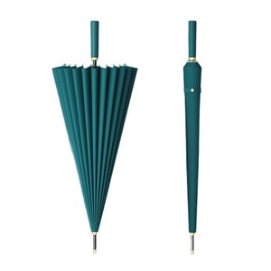 <b>Large</b> Automatic Umbrella 25 Rib Fiber <b>Frame</b> Anti Wind Storm Rain Sun Protection Travel Use - Product Image 1