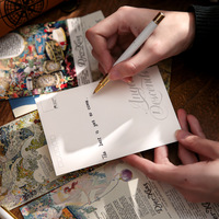Cartes postales en boîte Mr Paper, série Prières Divines, style rétro Instagram, cartes de messages commémoratives pour étudiants, de Chine
