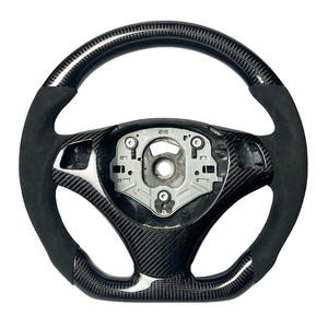 Volante Deportivo Personalizado en Forma de <span class=keywords><strong>D</strong></span> de Fibra de Carbono y Alcántara para <span class=keywords><strong>BMW</strong></span> E92 320 <span class=keywords><strong>330</strong></span> 325 520 530 F30 F31 F35 E90 E92 E45 - Product Image 1