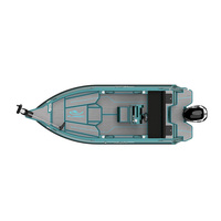 Bateau de pêche en aluminium entièrement soudé de 6 m, très vendu, avec moteur hors-bord de 150 CV de type yacht sportif certifié CE, pour le divertissement et les loisirs