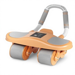 Rodillo Abdominal Inteligente de EVA, TPE y PP con Rebote Automático, Equipo de Gimnasio <span class=keywords><strong>en</strong></span> Casa <span class=keywords><strong>para</strong></span> Hombres, Dispositivo de Flexión con Soporte <span class=keywords><strong>para</strong></span> Codos - Product Image 5