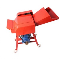 Nouvelle Hacheuse de Fourrage Humide et Sèche pour Bétail et Ovins, Broyeur de Tiges de Maïs, Coupe-Paille - Usage Domestique, Capacité 1 Tonne/Heure, 220V/380V, Coupe-Herbe