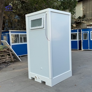 Toilettes portables modernes de haute qualité, douche publique, toilettes mobiles en acier pour l'extérieur - Product Image 2