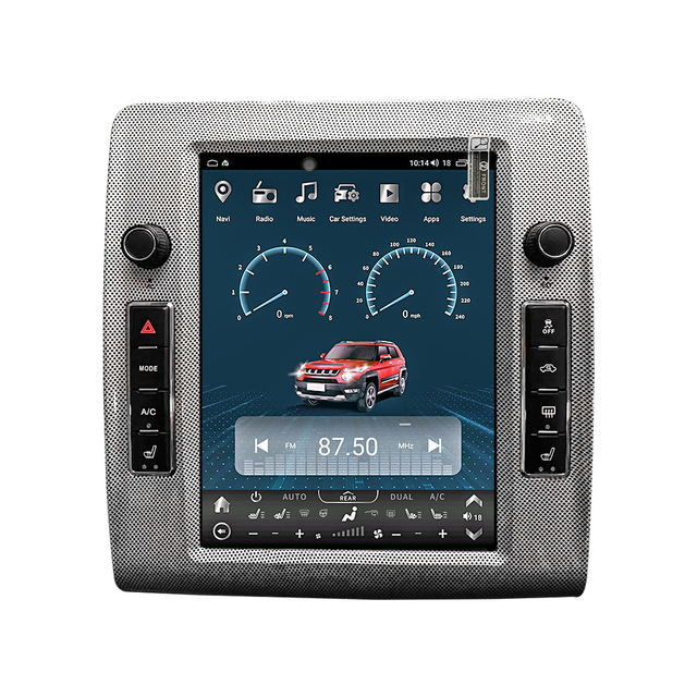 12.1" Car DVD Player for Dodge Challenger 2008-2014 Car Navigation CarPlay Car Radio Multimedia Video