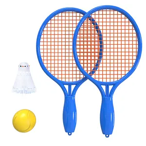 Trẻ Em Của Cha Mẹ Và Trẻ Em Thể Thao Mùa Hè Ngoài Trời Cặp Bãi Biển Vợt Tennis, Tùy Chỉnh Chuyên Nghiệp Đặc Biệt Vợt Cầu Lông