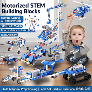 Bloques de Construcción de Robots Programables, Juego Educativo Eléctrico 9686 de Plástico ABS, Juguete de Ensamblaje de Engranajes Variables de 40 Piezas para Niños Mayores de 14 Años - Product Image 3