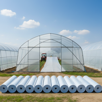 Rouleau de film plastique anti-UV anti-goutte pour serre, pour tomates et légumes, en PE moulé par soufflage