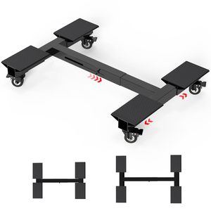 Chariot <span class=keywords><strong>à</strong></span> meubles 1500 LBS, robuste, réglable, en acier au carbone, avec 4 roues verrouillables pour lave-linge, réfrigérateur, sèche-linge, antidérapant - Product Image 5