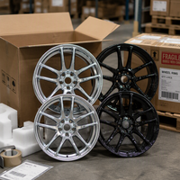 Jantes en alliage d'aluminium de 15, 16, 17, 18 et 19 pouces, 4X100, 5X114.3, pour Honda Civic 10e/11e génération, Toyota Corolla