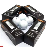 Balle de golf souple en uréthane conforme USGA, pour tournoi, 2, 3 ou 4 unités, impression personnalisée, fabrication OEM, fourniture en gros pour le golf