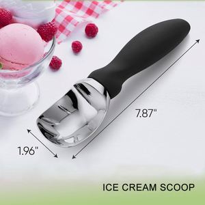 Cuchara profesional de alta resistencia para helado, sorbete, masa de galletas, yogur helado y gelato, al por mayor - Product Image 2
