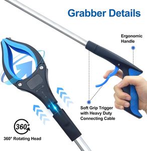 Wholesale Foldable Gripper Extender Hand <b>Tools</b> Litter Reachers Pickers Collapsible Garbage Reacher Grabber <b>Pick</b> <b>up</b> - Product Image 6