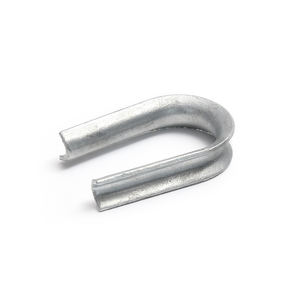 Dedal de cable de tipo abierto de acero inoxidable y acero galvanizado personalizado - Product Image 4