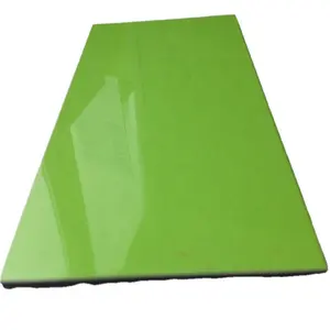 glossy apple green PE and PVDF NANO coat coated alucobond ACP/ ALUMINUM COMPOSITE WALL CLAD PANEL