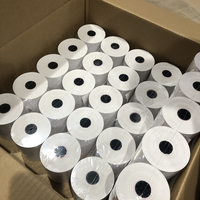 Rouleau de papier thermique imprimé sur mesure sans BPA pour caisse enregistreuse POS et reçus ATM - Fabricant OEM
