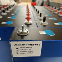 Batterie LiFePO4 à semi-conducteurs 100 % solide de qualité A QB 314 Ah 9 V pour stockage d'énergie solaire, 6000 cycles, cellules de batterie LF280K MB30 MB31
