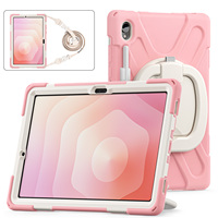 Étui robuste antichoc pour tablette Samsung Galaxy Tab S11 X730/X736B 11 pouces 2025 avec béquille et protection renforcée