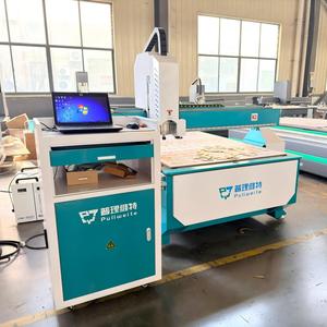 Machine de gravure CNC 3D 1325 à prix d'usine, 1200x1200, à broche unique, haute précision, pour le bois, l'aluminium et le PVC - Product Image 3