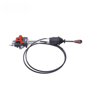 Joystick hydraulische multi-weg directionele regelklep 40L/min P40 P80 P120 1 2 3 4 5 6 7 spoelen hendels hydraulische regelklep - Product Image 4