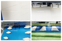 Ligne de production de croissants automatique à succès, équipement complet de boulangerie avec laminoir à pâte, mélangeur, machine à pain
