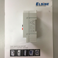 Minuteur numérique programmable hebdomadaire KG316T-II, interrupteur de minuterie micro-ordinateur, installation sur rail DIN pour le contrôle de l'éclairage