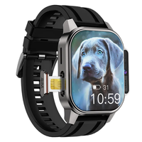 Montre connectée 4G Full Netcom avec écran AMOLED de 2,13 pouces, caméra, WIFI, GPS, application Market, montre de sport, téléphone, IP67, B22, avec carte SIM