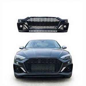 Kits de Parachoques Delanteros para Auto <span class=keywords><strong>A5</strong></span> S5 <span class=keywords><strong>2020</strong></span>-2024, Estilo RS5, con Rejilla Negra para Audi <span class=keywords><strong>A5</strong></span> S5 B9.5 <span class=keywords><strong>2020</strong></span> 2021 2022 2023 2024 - Product Image 1