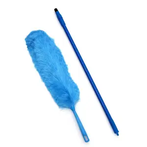 Casa Mão longa telescópica PP Duster Microfibra Limpeza Fan Duster