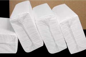 Vente en gros Essuie-mains couleur écru et blanc pour toilettes de restaurant et d'hôtel <span class=keywords><strong>Tisu</strong></span> Basah Mini 1 pli papier de soie pour les mains et le visage - Product Image 4