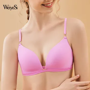 Weiyesi custom wire free seamless bras for small sizes High quality women's underwear supplier