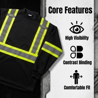 T-shirt de sécurité réfléchissant léger en maille respirante haute visibilité pour travaux routiers avec logo personnalisé