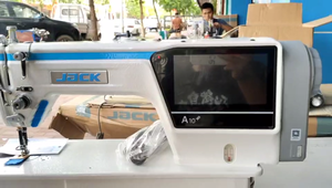 Brand New JACK Digital 10 High Speed Lockstitch Industrial Sewing Machine Touch Screen <b>Thread</b> Trimmer Computerized Operation - Product Image 4