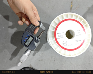 Fil de titane pur poli de 0,5 mm en bobine, qualité export Gr1/Gr2, pour la fabrication de montures de lunettes, la découpe de mousse, le soudage et le pliage industriel - Meilleure vente - Product Image 2