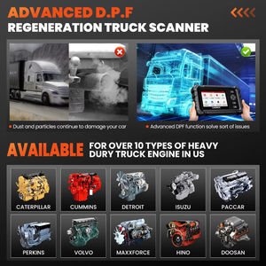 CRP129 HD Truck Diagnostic Magic 2026 Edición Totalmente Nueva 24V Análisis de Códigos de Error OBD2 de Sistema Completo Nivel Profesional - Product Image 2