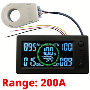 ZOPRO 50A-400A BT DC 0~300V Battery Level Indicator Monitor Hall Coulomb Tester Digital Voltmeter Ammeter Capacity Power AH - Product Image 4