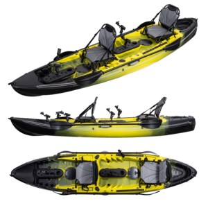 <span class=keywords><strong>Kayak</strong></span> double avec système de <span class=keywords><strong>propulsion</strong></span> à pédales ou moteur <span class=keywords><strong>électrique</strong></span>, <span class=keywords><strong>kayak</strong></span> de pêche en LLDPE fabriqué en Chine - Product Image 2