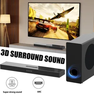 HD sound 2.1 Heimkino System soundbar kabelgebundene Lautsprecher DVD-Player surround-sound-System kabelgebundene Soundbar für Fernseher