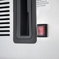 Machine à glaçons commerciale à refroidissement par air en acier inoxydable SUS304 avec dégivrage automatique numérique, pour comptoirs de bars et restaurants