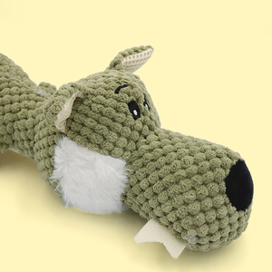 C5471 Silikat Çevre Dostu Kanvas İp Karikatür Peluş Sesli Lüks Çiğneme Oyuncakları Seti Özel Logo Toptan Köpek Oyuncakları Evcil Hayvan Çiğneme Oyuncakları - Product Image 3