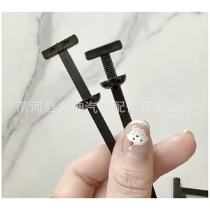 Clips de fixation et attaches pour câbles en plastique noir pour le coffre de voiture, le garde-boue et la fixation des pare-chocs - Product Image 4