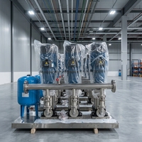 Système d'alimentation en eau à fréquence variable ABB, pompe de surpression secondaire sans pression négative, acier inoxydable SUS304