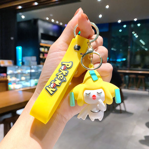 Phim hoạt hình anime Pikachu <span class=keywords><strong>Keychain</strong></span> Mặt dây chuyền dễ thương Keda vịt Búp bê mặt dây chuyền <span class=keywords><strong>Keychain</strong></span> quà tặng-cho túi xách, ví, ba lô, chìa khóa xe - Product Image 3