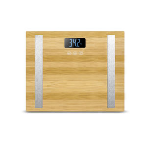 बीविज्ञान प्राकृतिक बांस व्यक्तिगत घर 200 किलोग्राम स्नान डिजिटल बाथरूम शरीर वसा पैमाने - Product Image 1