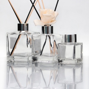FEGNJUN-botella de cristal con tapa dorada y ratán para <span class=keywords><strong>perfume</strong></span>, difusor de lujo, 50ml, 150ml, 200ml - Product Image 1