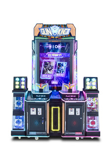 Máquina Arcade <span class=keywords><strong>de</strong></span> Doble Pistola para 2 Jugadores |   Juego <span class=keywords><strong>de</strong></span> disparos operado con monedas con pantalla HD |   Batalla Inmersiva para Centros <span class=keywords><strong>de</strong></span> <span class=keywords><strong>Juegos</strong></span> y Parques <span class=keywords><strong>de</strong></span> Atracciones - Product Image 1