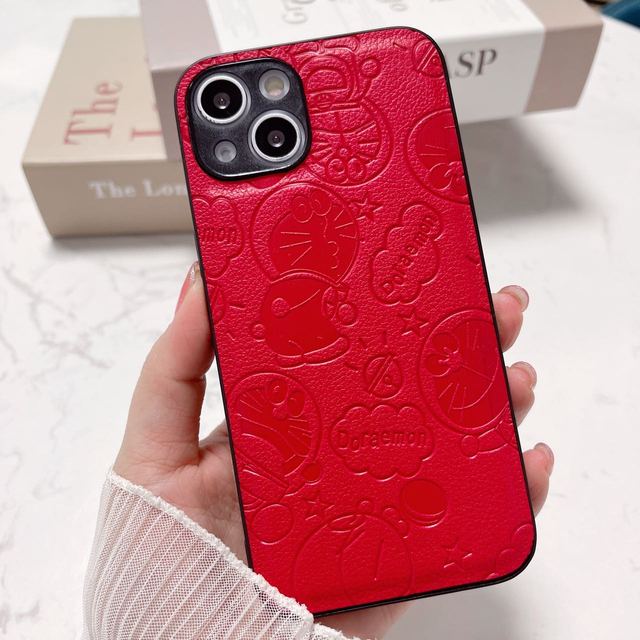 Factory Supply Customizable Design Colorful Leather Mobile Phone Case Back Cover for iPhone 11 12 13 14 15 16 17 Pro Max"