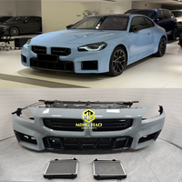 Kit de parachoques delantero para BMW M2 G87, incluye kit de carrocería para parachoques delantero y accesorios para la parrilla, adecuado para parachoques de automóviles.