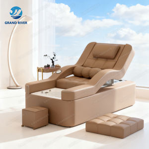 صالون أو صالون غسيل الشعر رأس سبا كرسي الشامبو السرير قابل للطي كهربائي رفع باديكير ياباني رئيس سرير سبا لصالون الشعر - Product Image 4