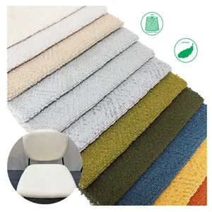 Mới Đến Thân Thiện Với Môi 100% Polyester Dệt Kim Ấm Mềm Mại Trắng Xoăn Tóc Bông Sherpa Lông Cừu Lót Vải