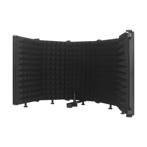 Panel <span class=keywords><strong>de</strong></span> Grabación Vocal Plegable y Ajustable, Absorbente <span class=keywords><strong>de</strong></span> <span class=keywords><strong>Sonido</strong></span>, Aislamiento Acústico Portátil, Protector <span class=keywords><strong>de</strong></span> Micrófono, <span class=keywords><strong>Placa</strong></span> Insonorizante - Product Image 1